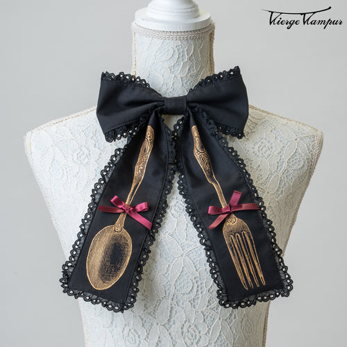 カトラリーリボンタイ〈黒〉