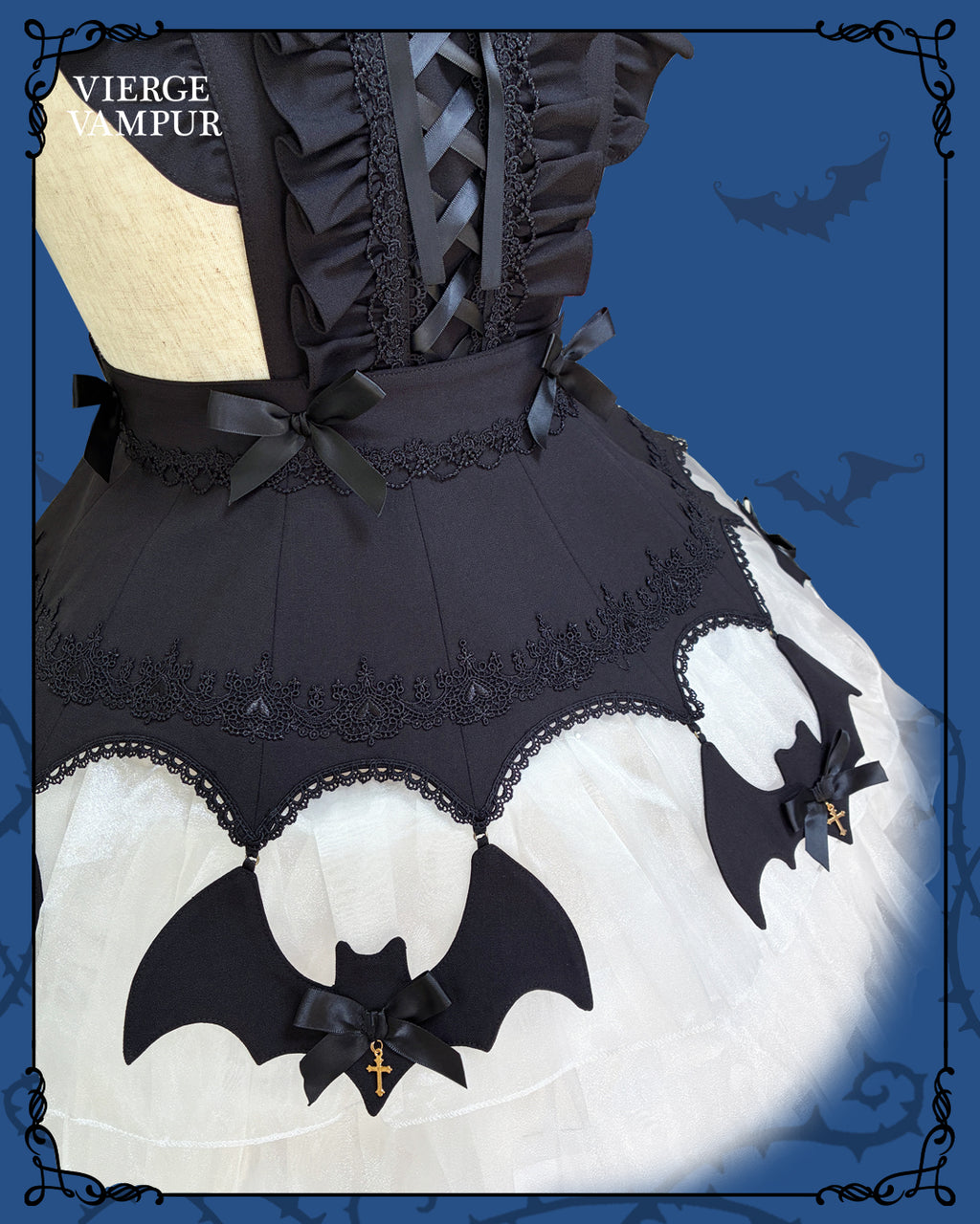 ★受注生産★Bat Party エプロン