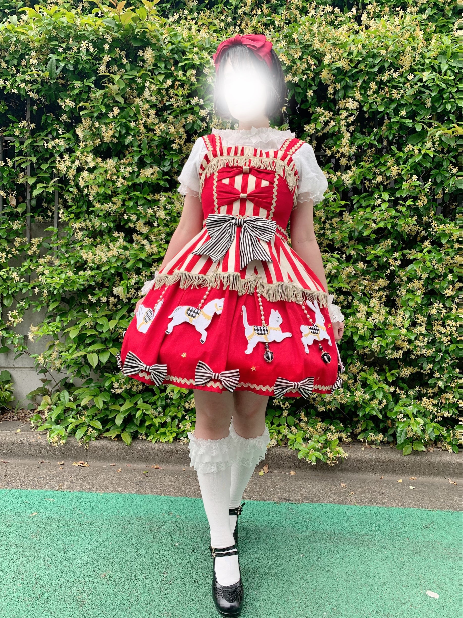 ★受注生産★　アニマルカルーセルJSK〈赤〉